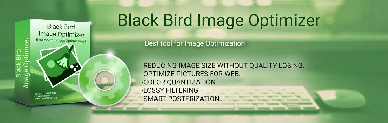 Black Bird Image Optimizer - Optimize pictures without loss in quality